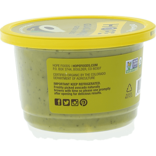 slide 2 of 3, Hope Foods Green Chile Mild Guacamole, 15 oz