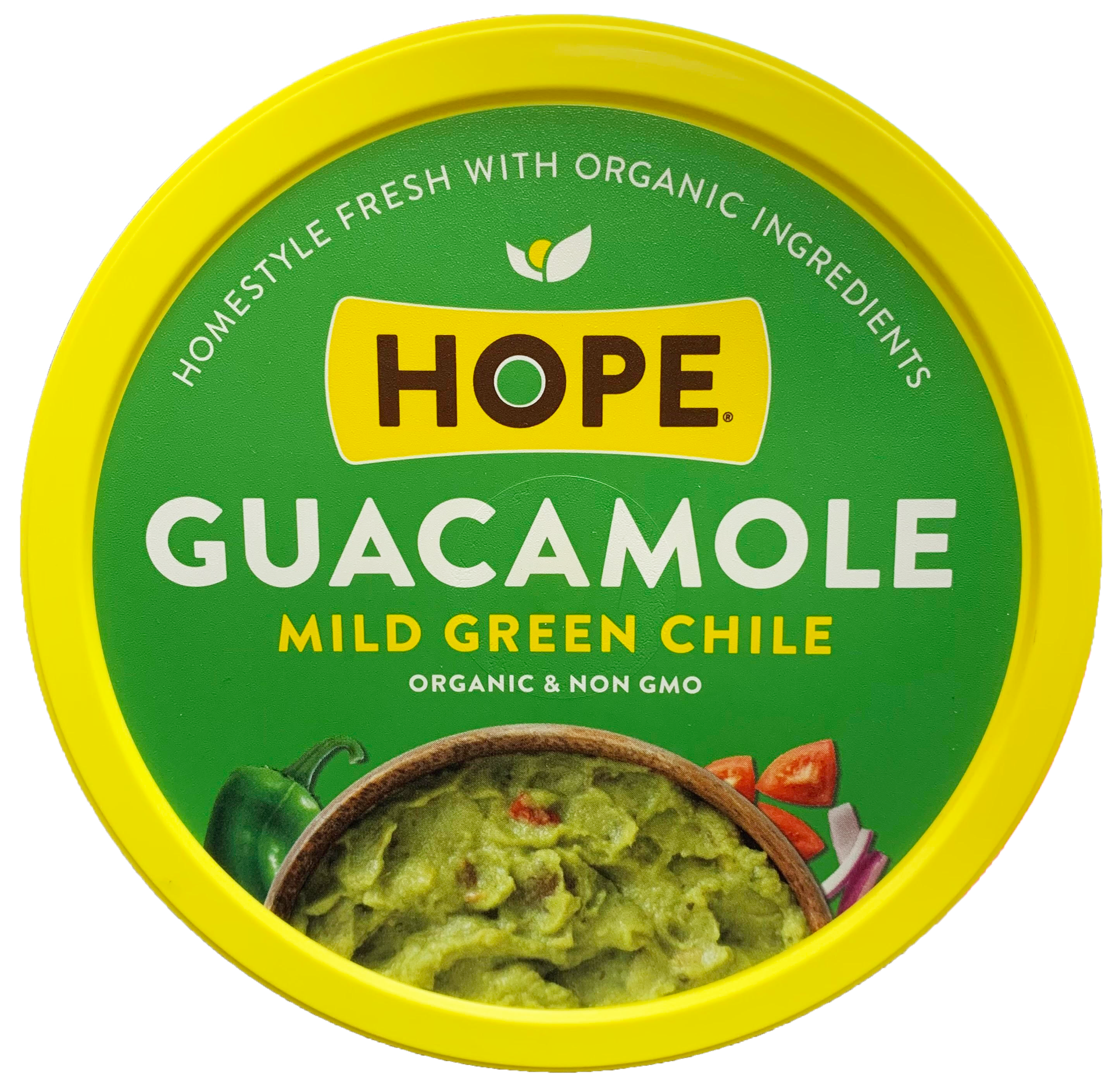 slide 1 of 3, Hope Foods Green Chile Mild Guacamole, 15 oz