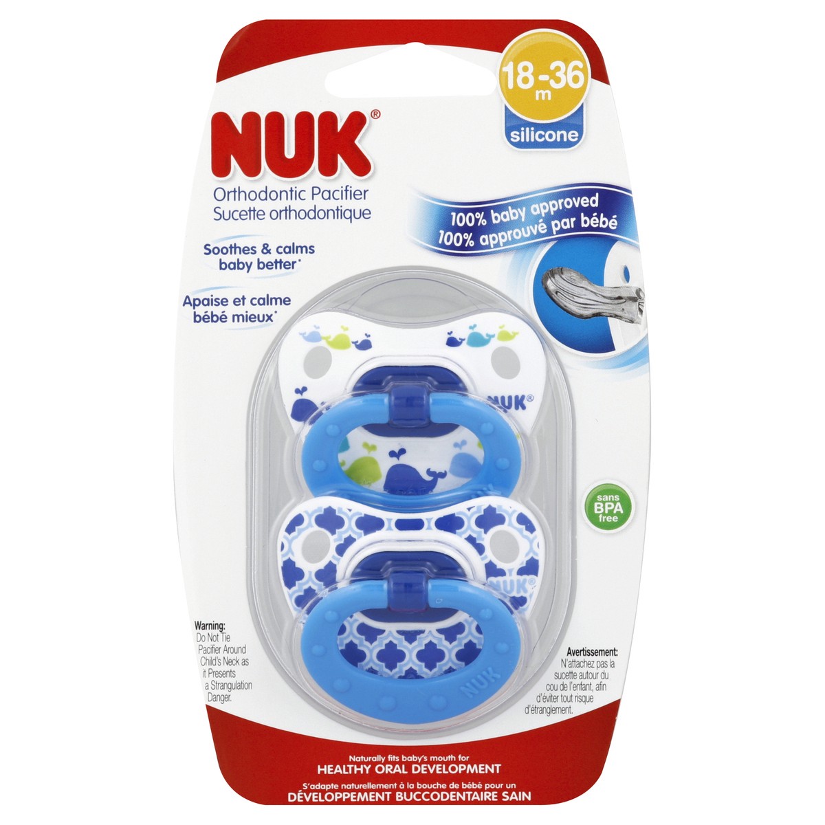 slide 2 of 3, NUK Pacifier 1 ea, 1 ct