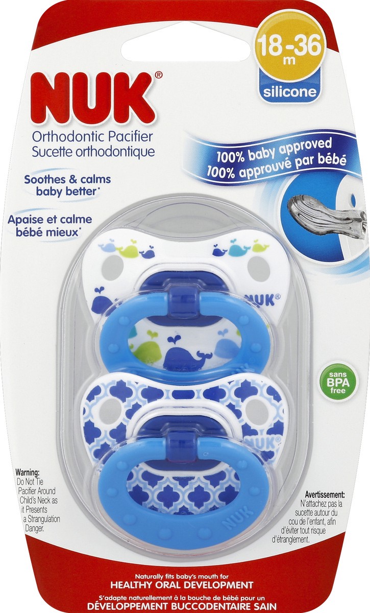 slide 1 of 3, NUK Pacifier 1 ea, 1 ct