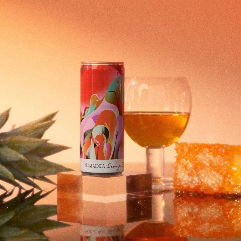 slide 4 of 5, Nomadica California Orange Wine, 4 ct