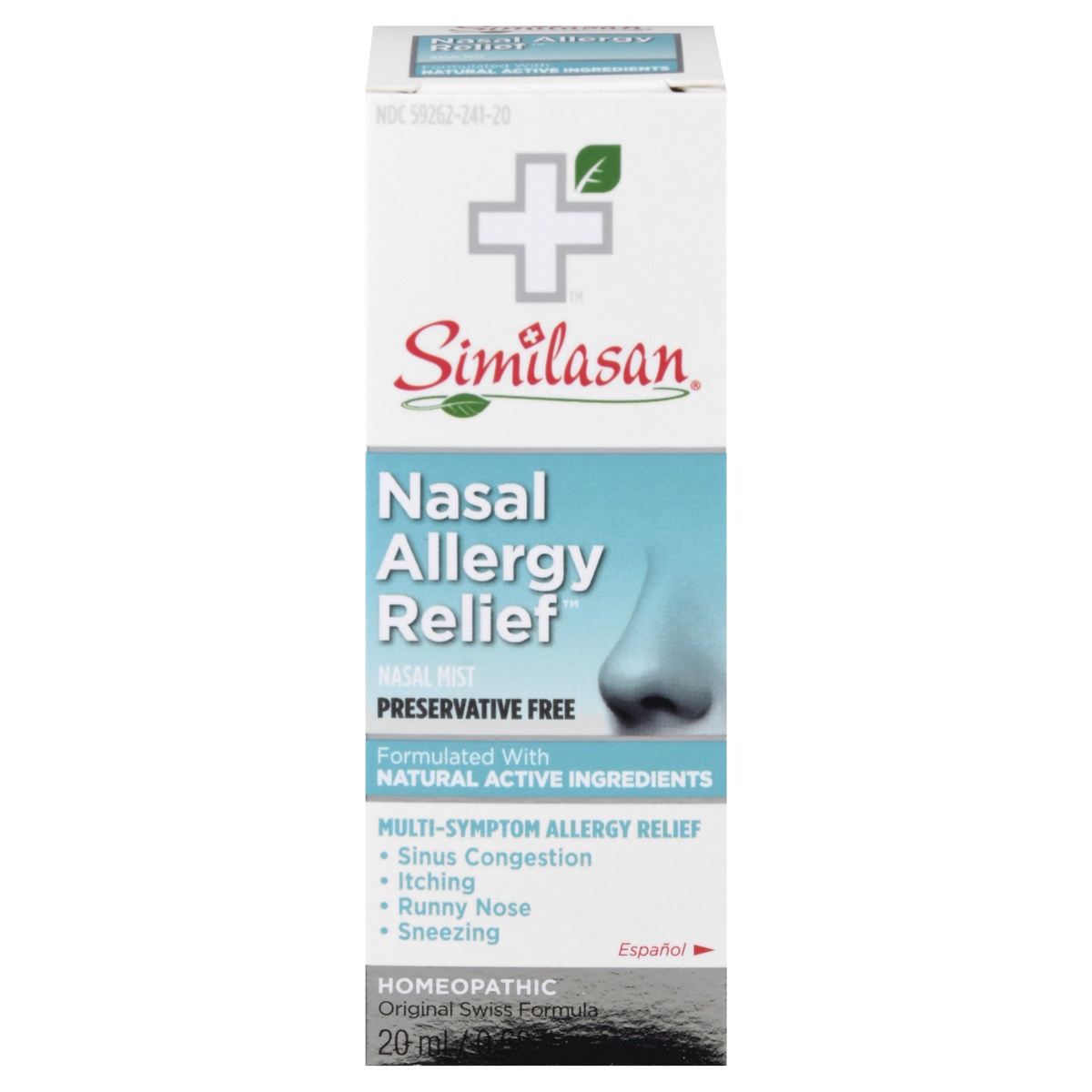 slide 1 of 1, Similasan Nasal Mist Allergy Relief 20 ml, 20 ml