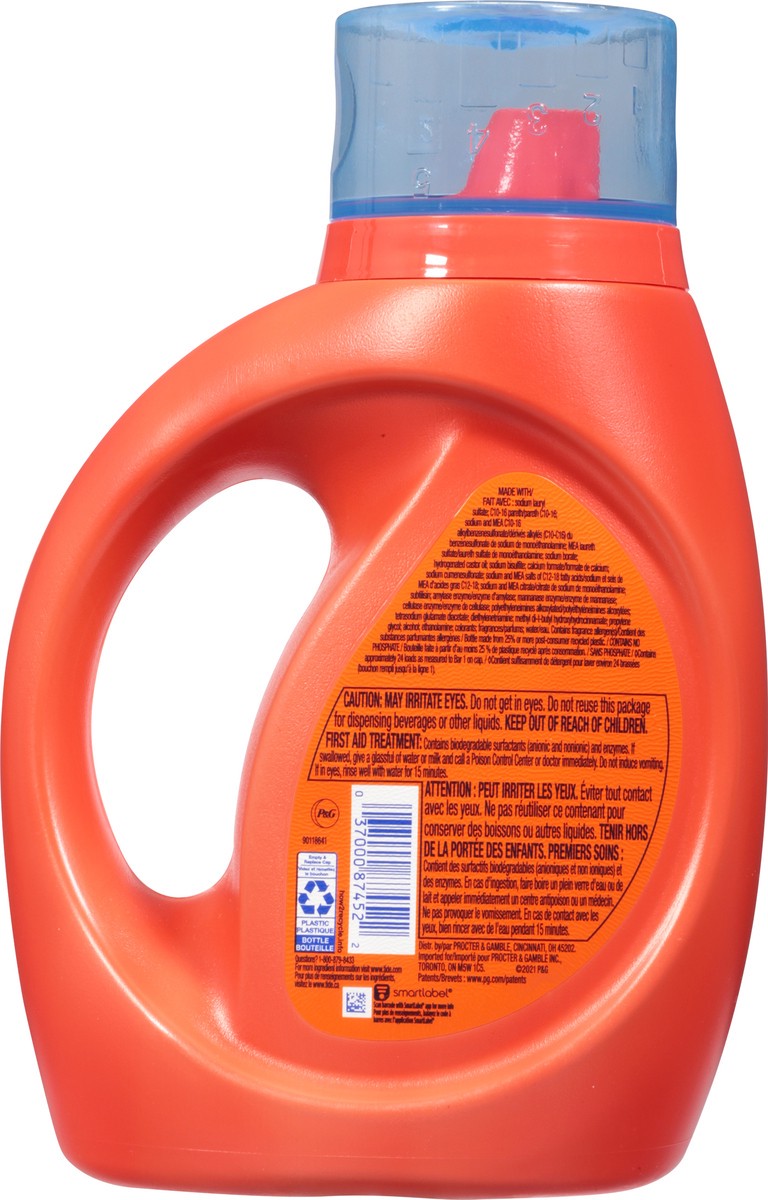 slide 6 of 12, Tide + Downy April Fresh Detergent 37 fl oz, 37 fl oz