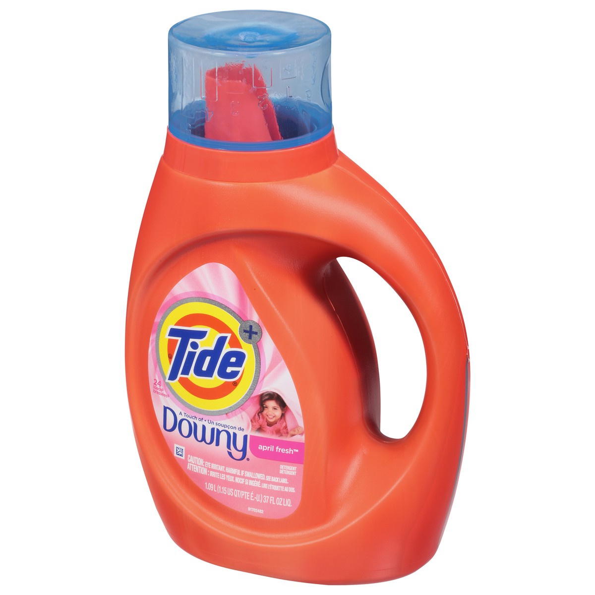 slide 11 of 12, Tide + Downy April Fresh Detergent 37 fl oz, 37 fl oz