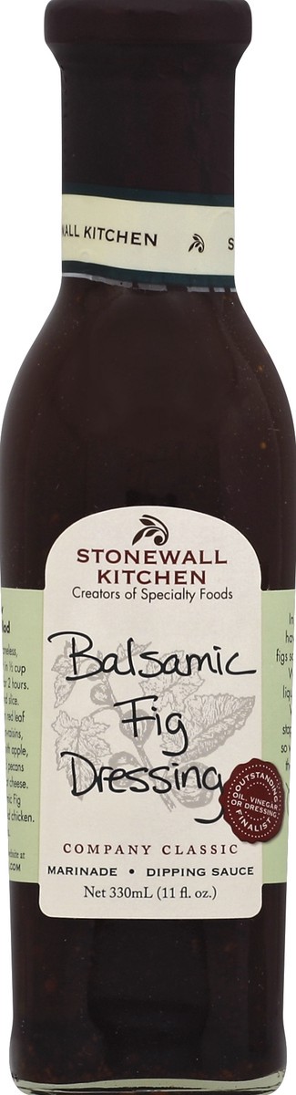 slide 1 of 1, Stonewall Kitchen Dressing, Balsamic Fig, 11 fl oz