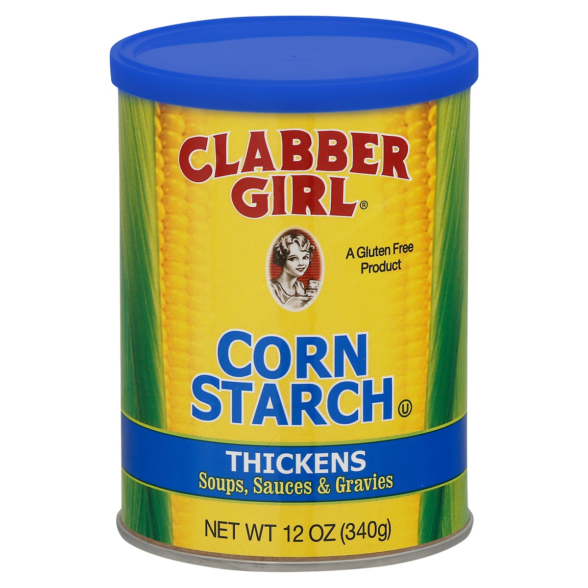 slide 1 of 1, Clabber Girl Corn StarchBottle, 12 oz