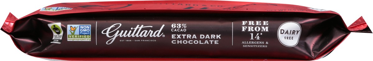 slide 9 of 9, Guittard Dairy Free Extra Dark Chocolate 11.5 oz, 11.5 oz