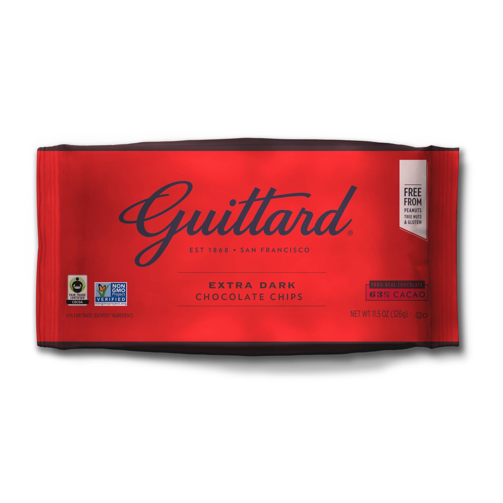 slide 1 of 9, Guittard Dairy Free Extra Dark Chocolate 11.5 oz, 11.5 oz