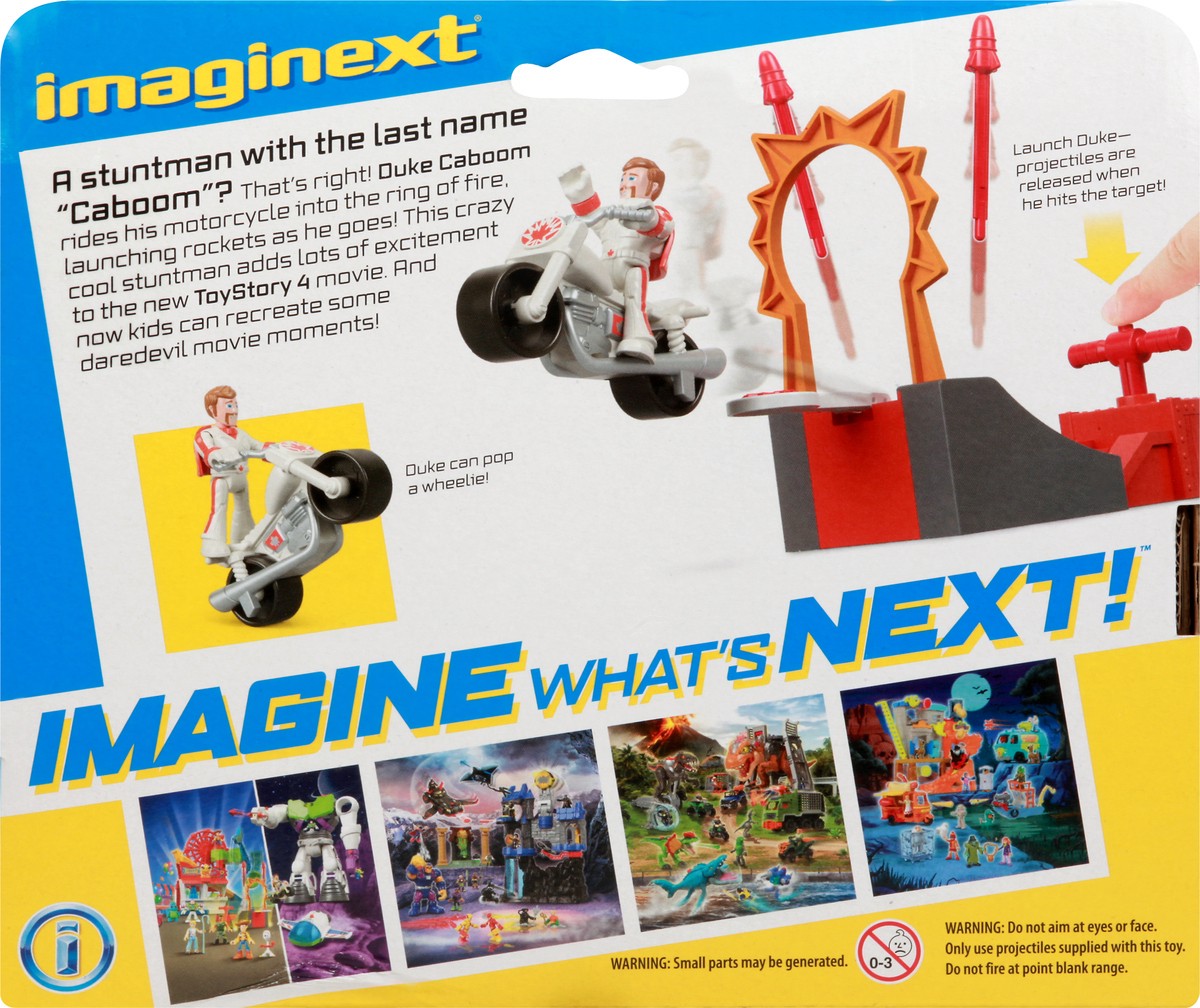 slide 9 of 10, Fisher-Price Imaginext Disney Pixar Toy Story Duke Caboom Stunt Set, 1 ct