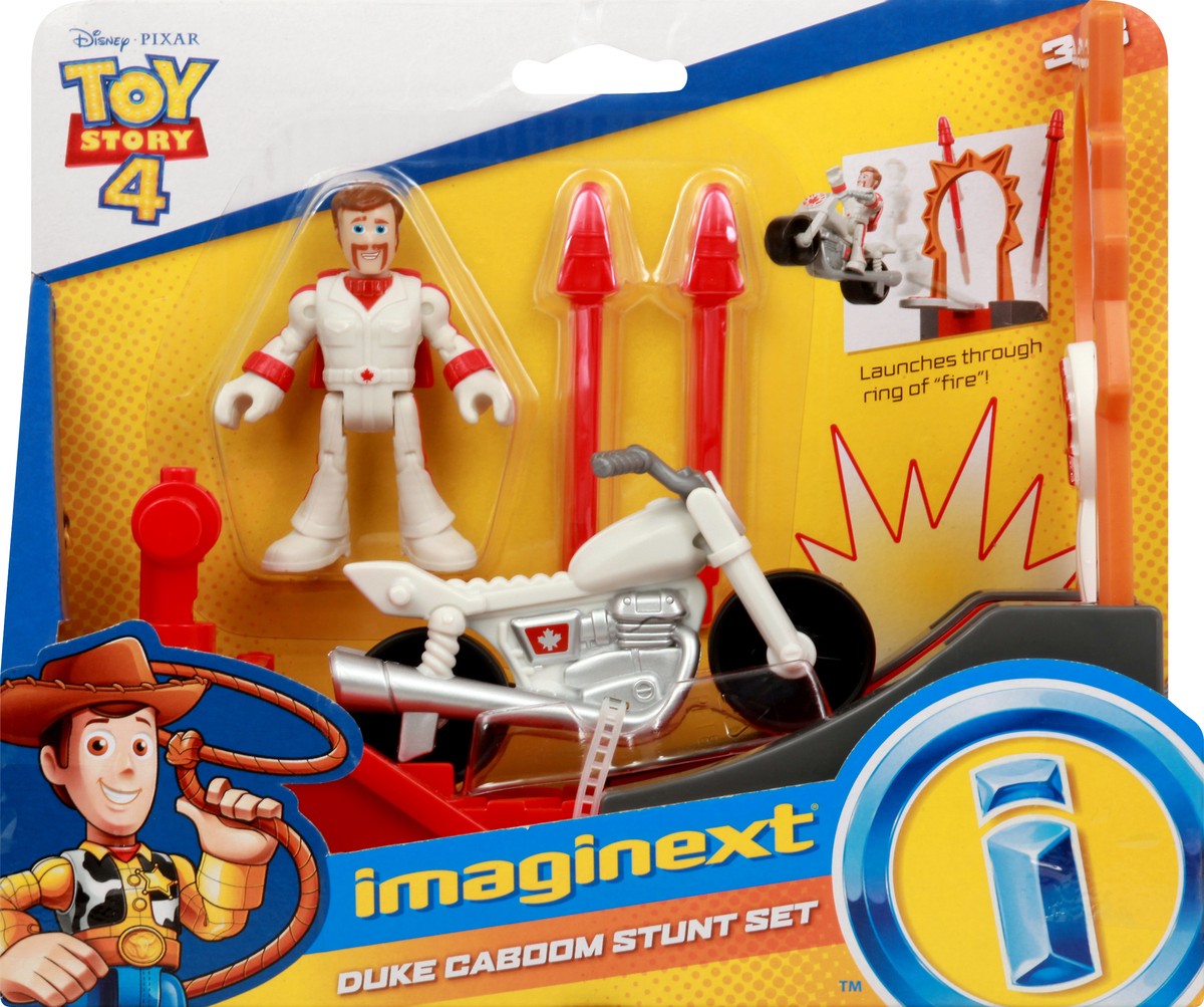 slide 10 of 10, Fisher-Price Imaginext Disney Pixar Toy Story Duke Caboom Stunt Set, 1 ct