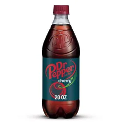 Dr Pepper Cherry Soda, 20 fl oz bottle