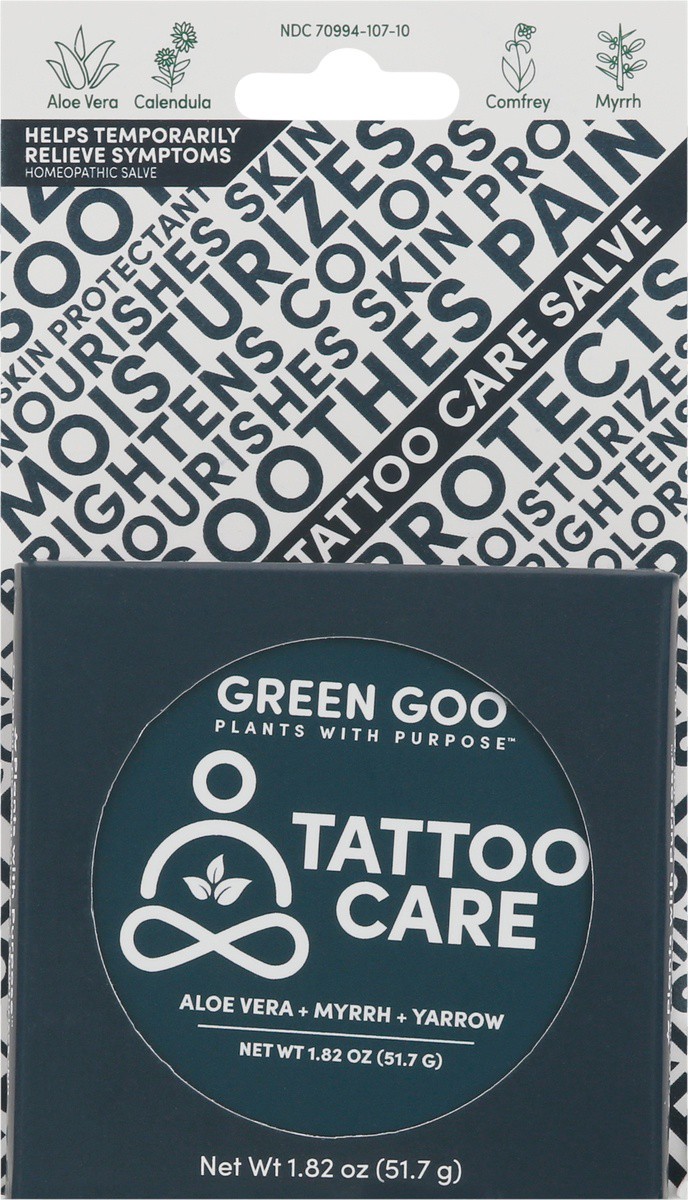 slide 6 of 9, Green Goo Tattoo Care, 1 ct