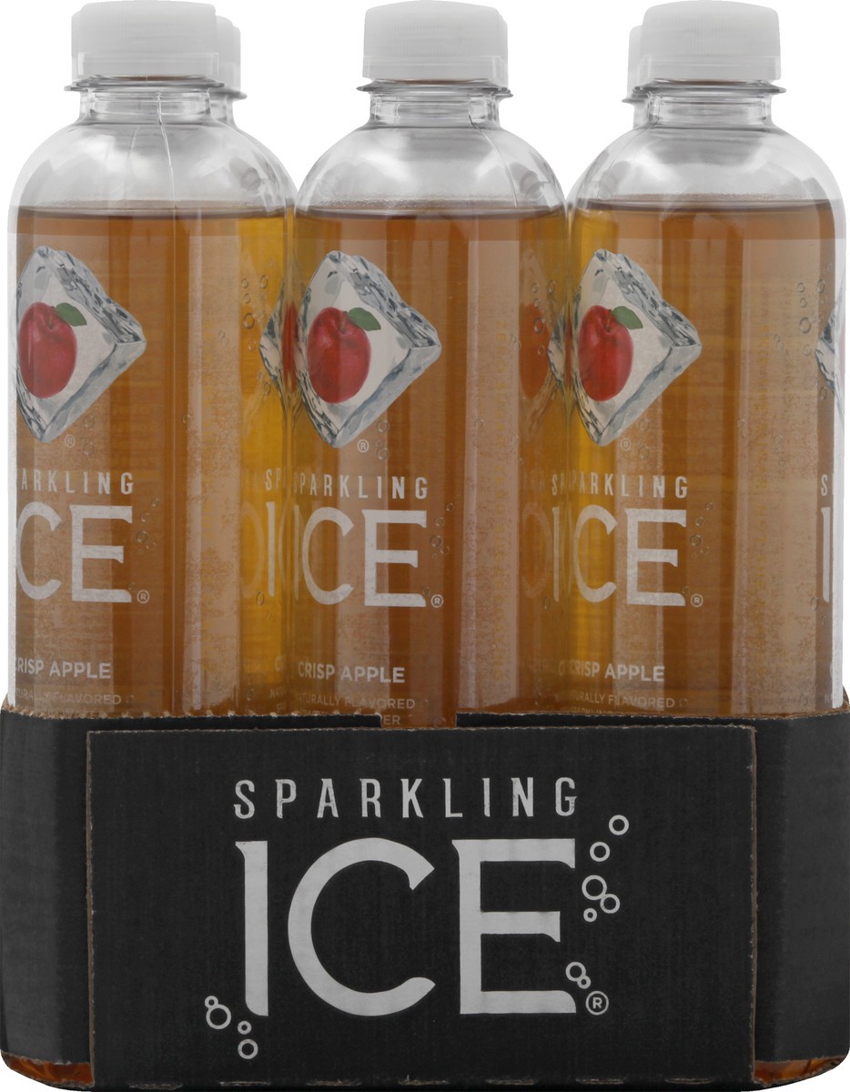 slide 7 of 10, Sparkling ICE Crisp Apple, 17 Fl Oz Bottle (Pack of 12), 204 fl oz