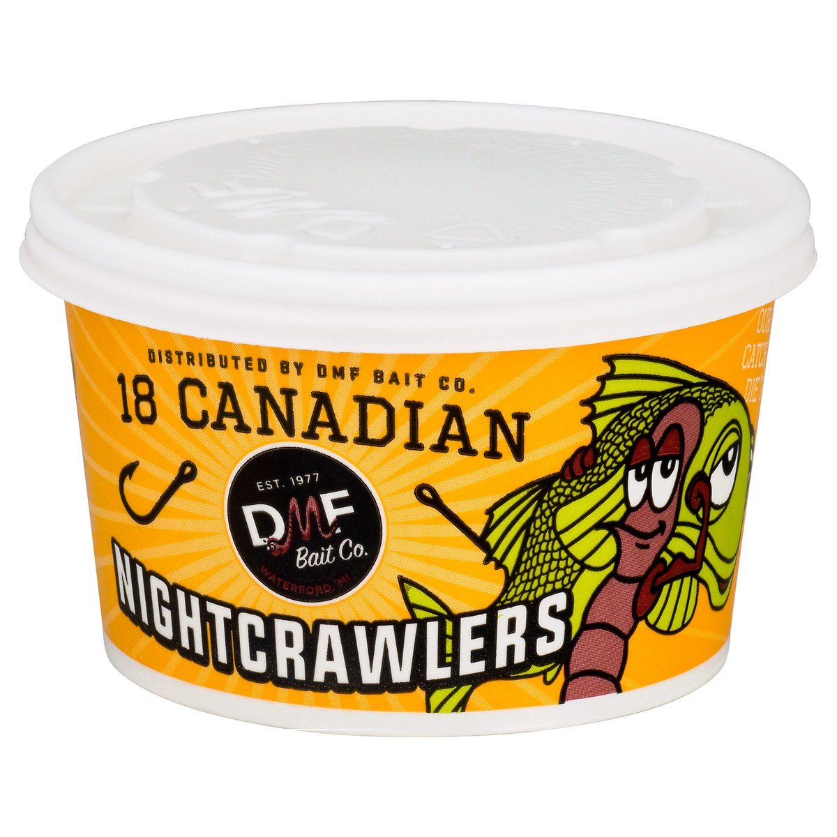 slide 3 of 10, DMF Bait Co. Canadian Nightcrawlers 18 ea, 18 ct