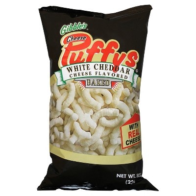 slide 1 of 1, Utz White Cheddar Cheese Flavored Puffys, 8 oz