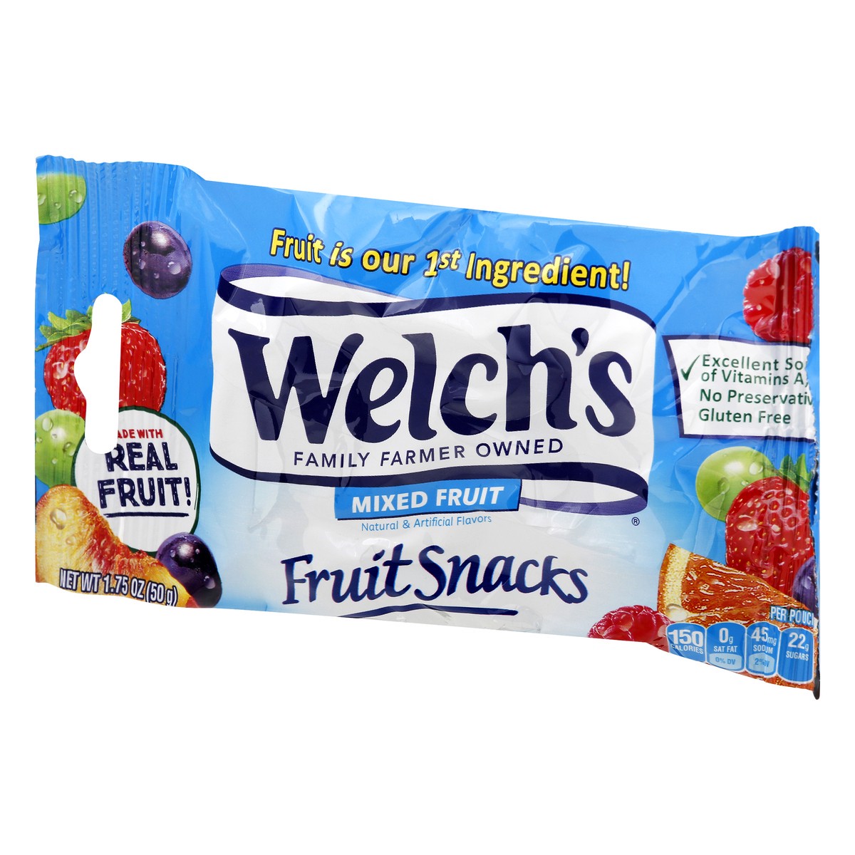 slide 7 of 12, Welch's Mixed Fruit Fruit Snacks 1.75 oz, 1.75 oz