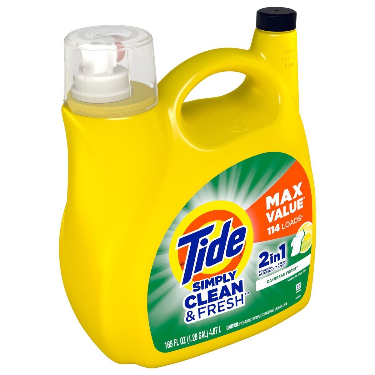 slide 2 of 6, Tide Simply He, 165 fl oz