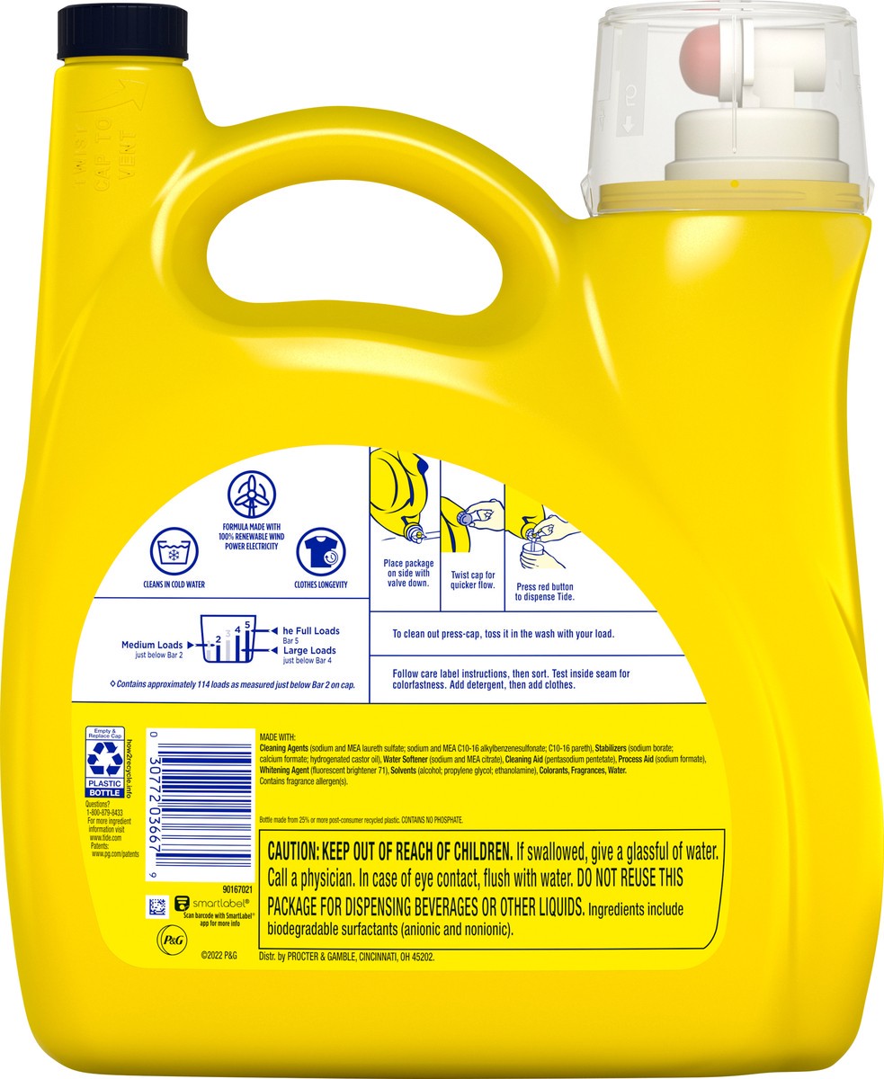 slide 4 of 6, Tide Simply He, 165 fl oz
