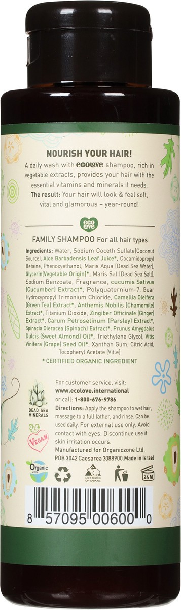 slide 5 of 9, Eco Love Family Shampoo 17.6 fl oz, 17.6 fl oz