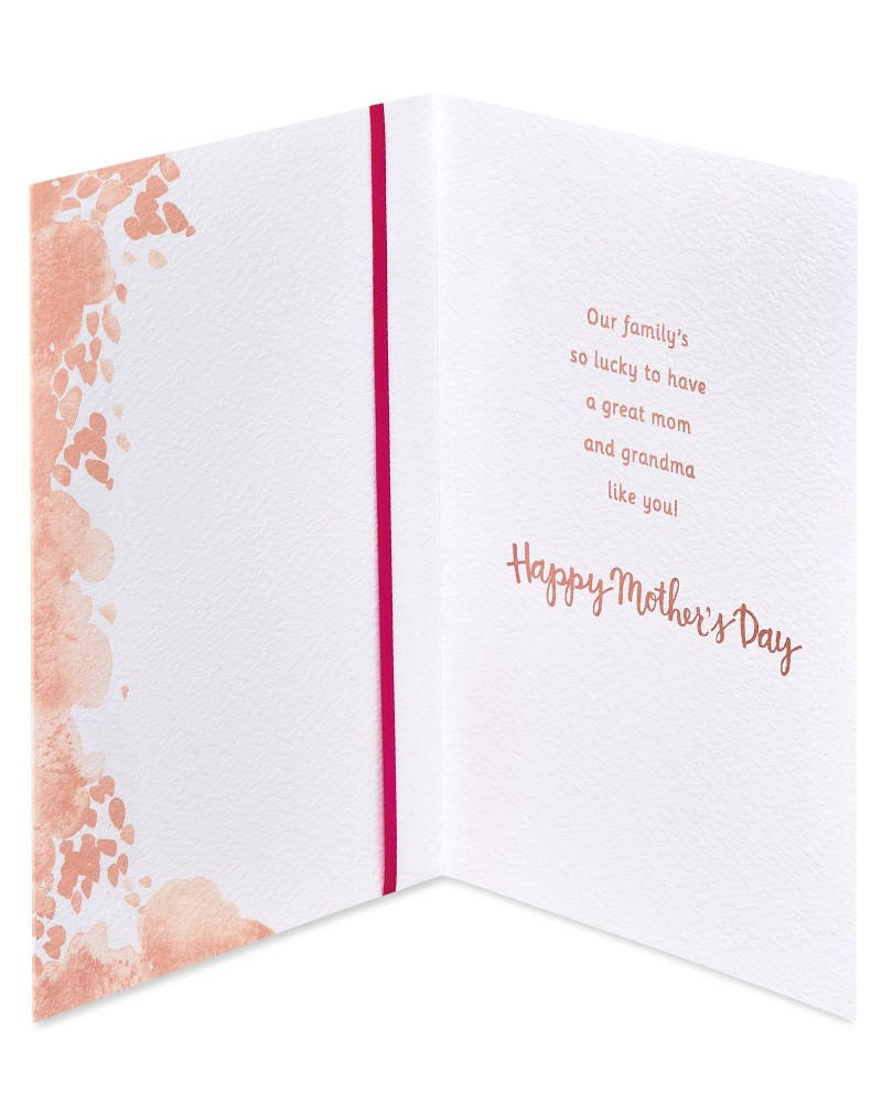 slide 3 of 4, American Greetings Mother's Day Card For Grandma (Watercolor), 1 ct