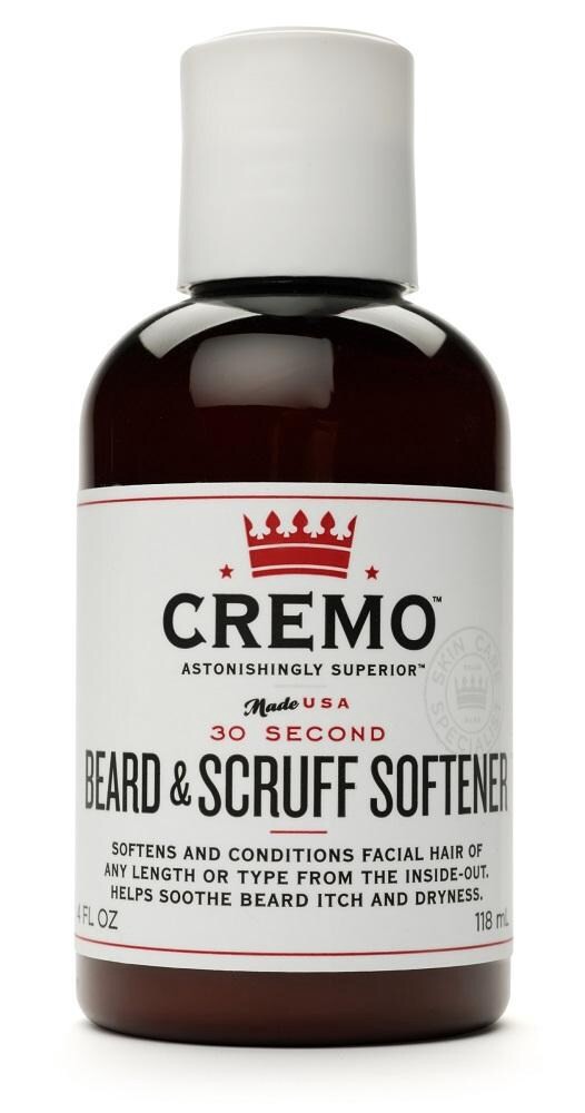 slide 1 of 1, Cremo Beard/Scruff Softn, 4 oz