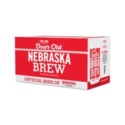Zipline Dear Old Nebraska Brew Cans - 12 fl oz