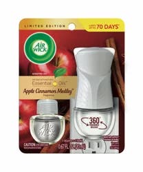 AIRWICK Air Wick Scented Oil Warmer And Refill Apple Cinnamon