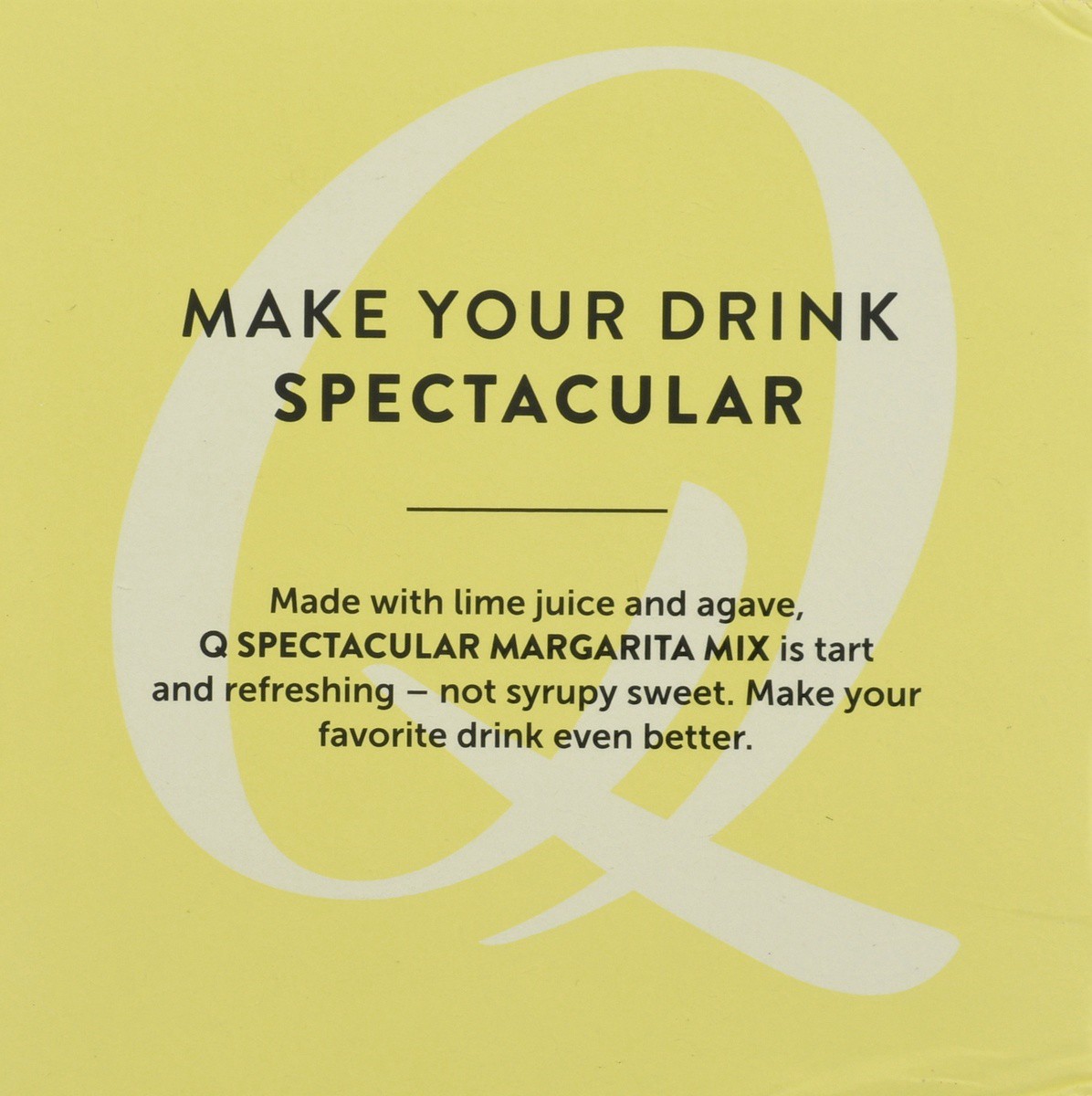 slide 4 of 9, Q Drinks Premium Margarita Mix 4 - 7.5 fl oz Cans, 4 ct; 7.5 oz