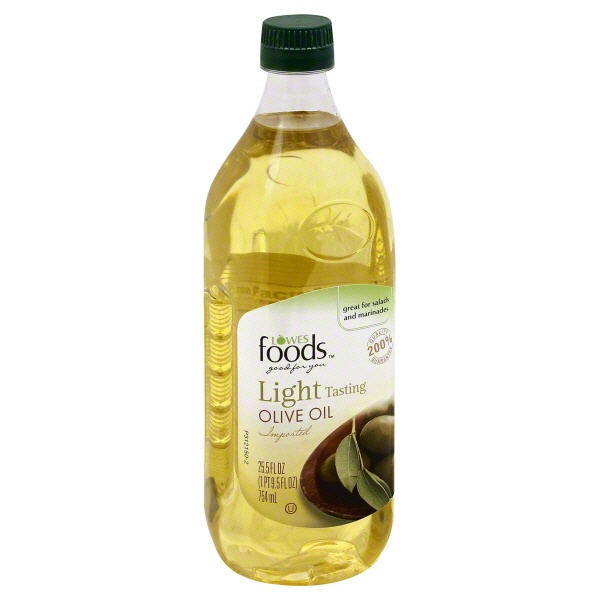 slide 1 of 1, Lowes Foods Olive Oil Light Tasting, 25.5 oz