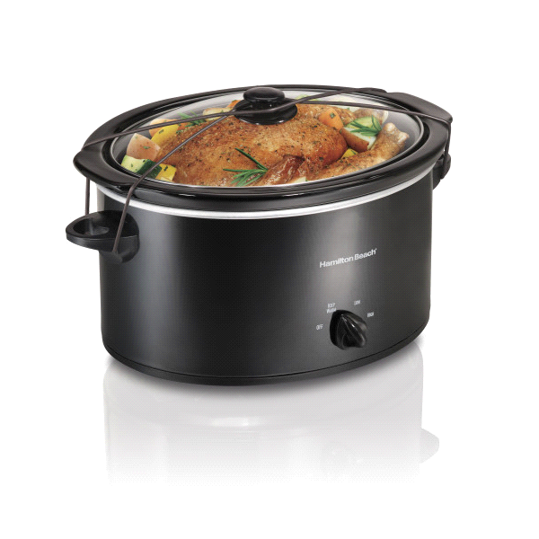 slide 1 of 1, Hamilton Beach Portable Slow Cooker, 5 qt