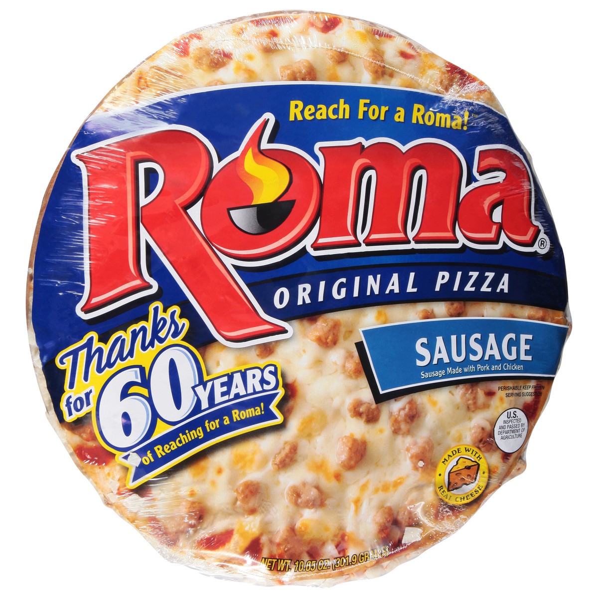 slide 8 of 13, Roma Original Sausage Pizza 10.65 oz, 10.65 oz