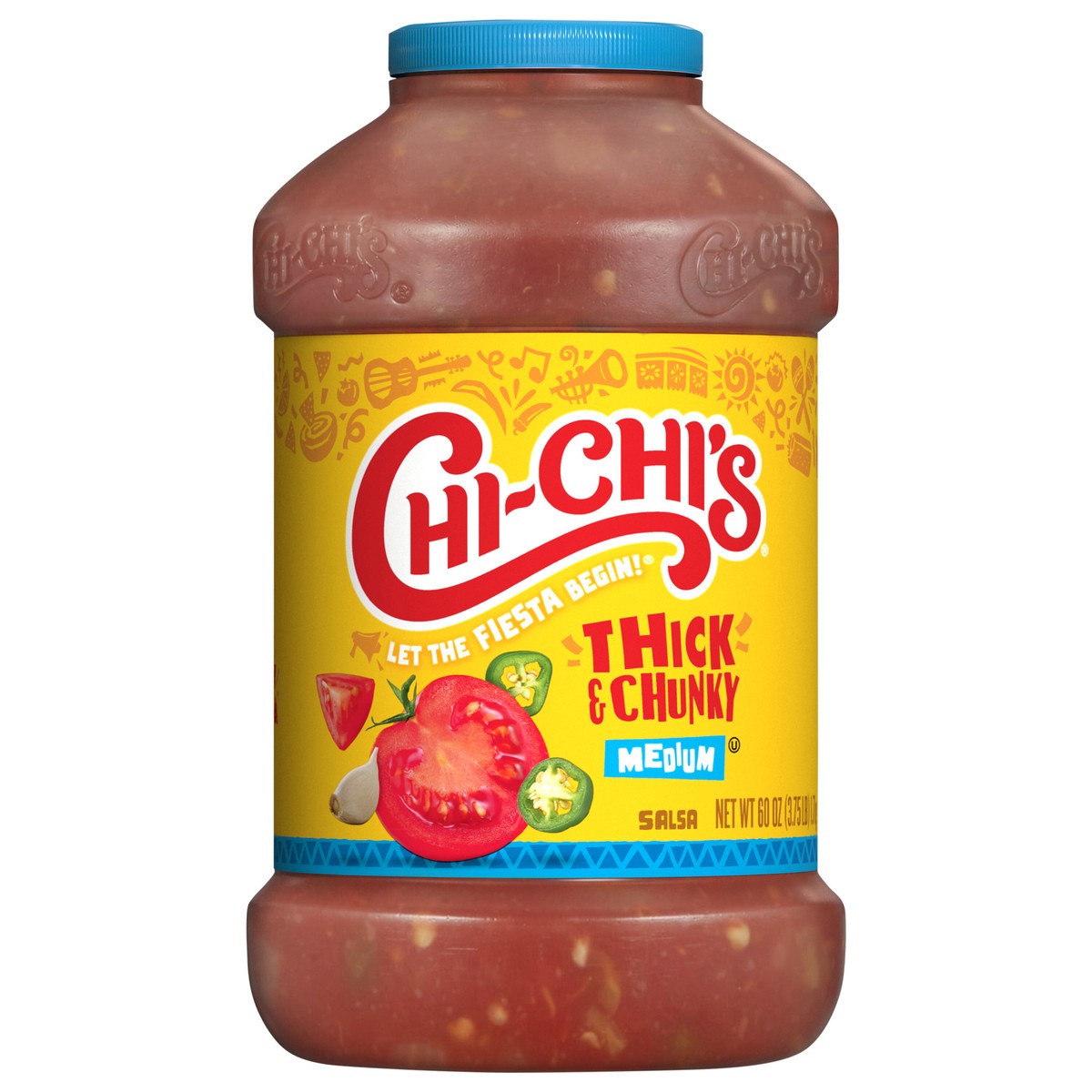 slide 1 of 7, Chi-Chi's Thick & Chunky Medium Salsa 60 oz, 60 oz