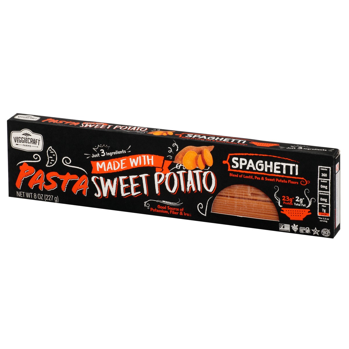 slide 4 of 9, Veggiecraft Spaghetti 8 oz, 8 oz