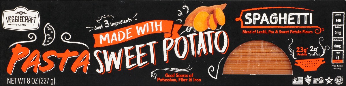 slide 3 of 9, Veggiecraft Spaghetti 8 oz, 8 oz