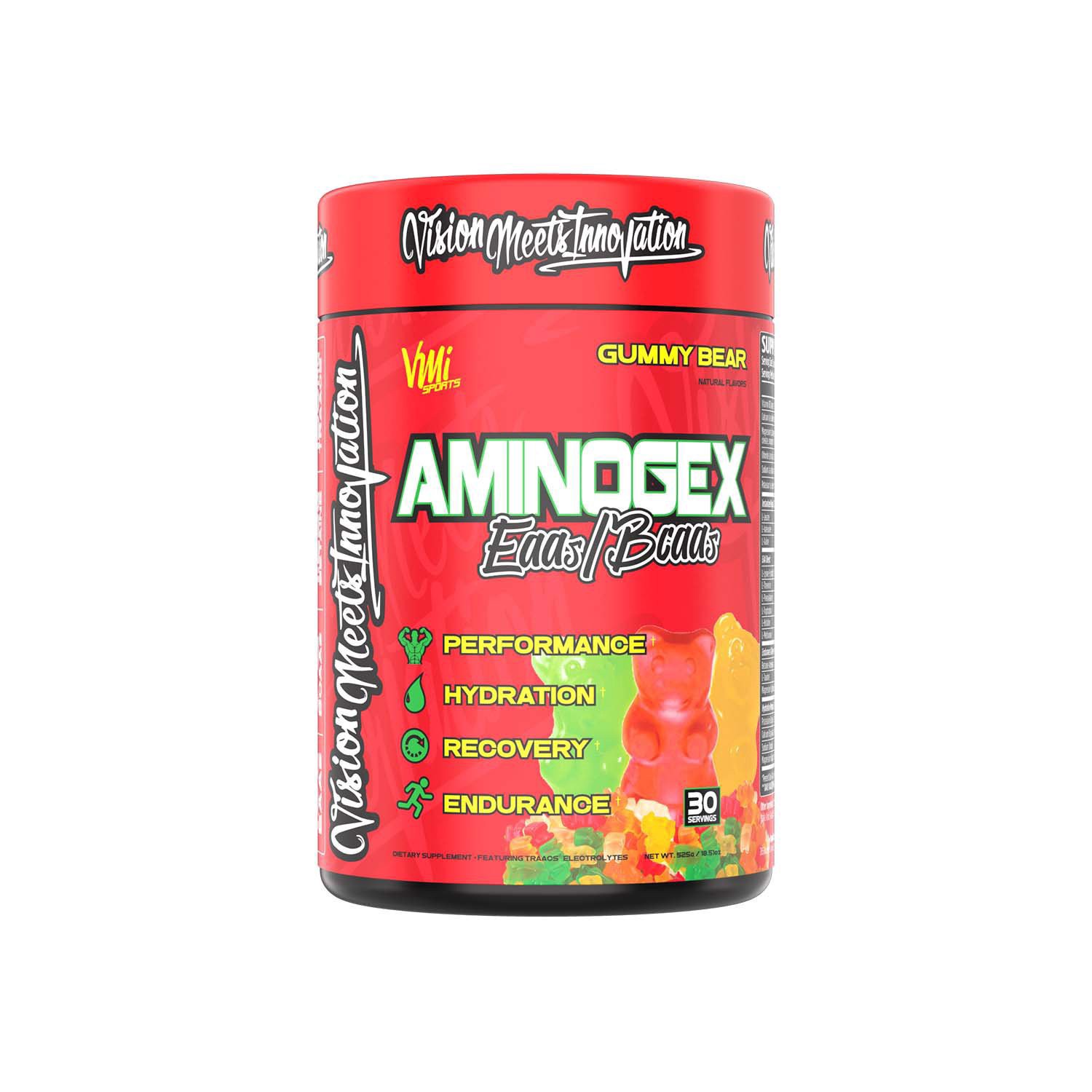 slide 1 of 1, VMI Sport Aminogex Eaas/Bcaas - Gummy Bear, 18.51 oz