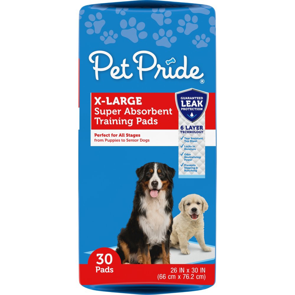 slide 3 of 3, Pet Pride Xl Dog Training Pad, 30 ct