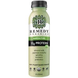 Remedy Organics 100% Plant Based Matcha Fuel Shake 12 fl oz