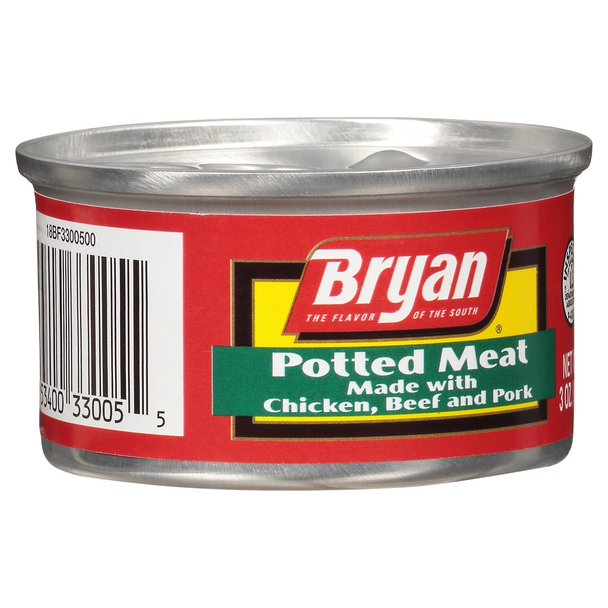 slide 2 of 9, Bryan Potted Meat 3 oz, 3 oz