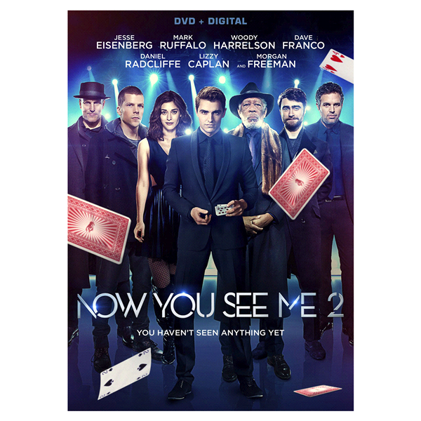 slide 1 of 1, Now You See Me 2 DVD + Digital, 1 ct