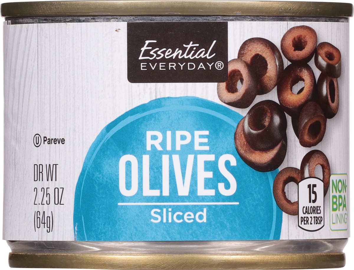 slide 12 of 12, Essential Everyday Sliced Ripe Olives 2.25 oz, 2.25 oz