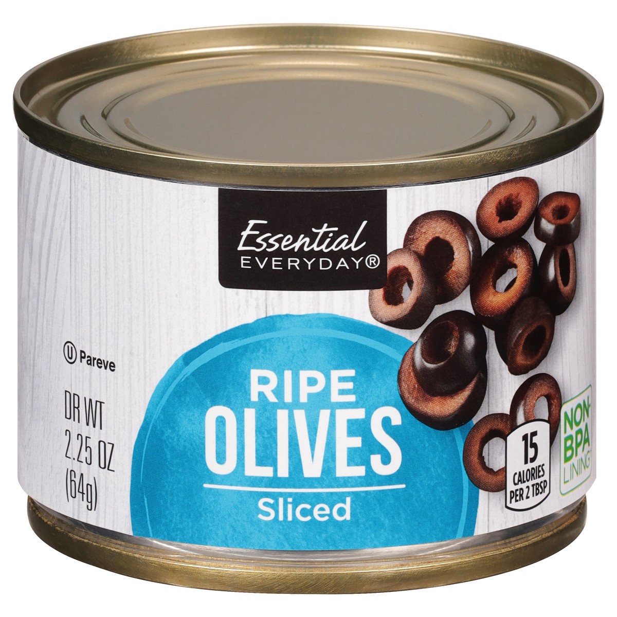 slide 1 of 12, Essential Everyday Sliced Ripe Olives 2.25 oz, 2.25 oz