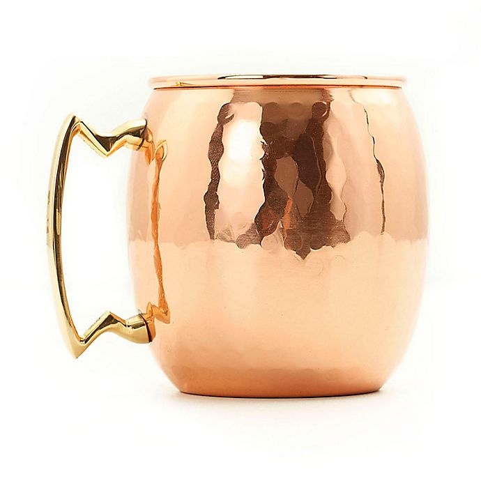 slide 1 of 1, Old Dutch International Moscow Mule Mug with Hammered Finish - Copper, 16 oz