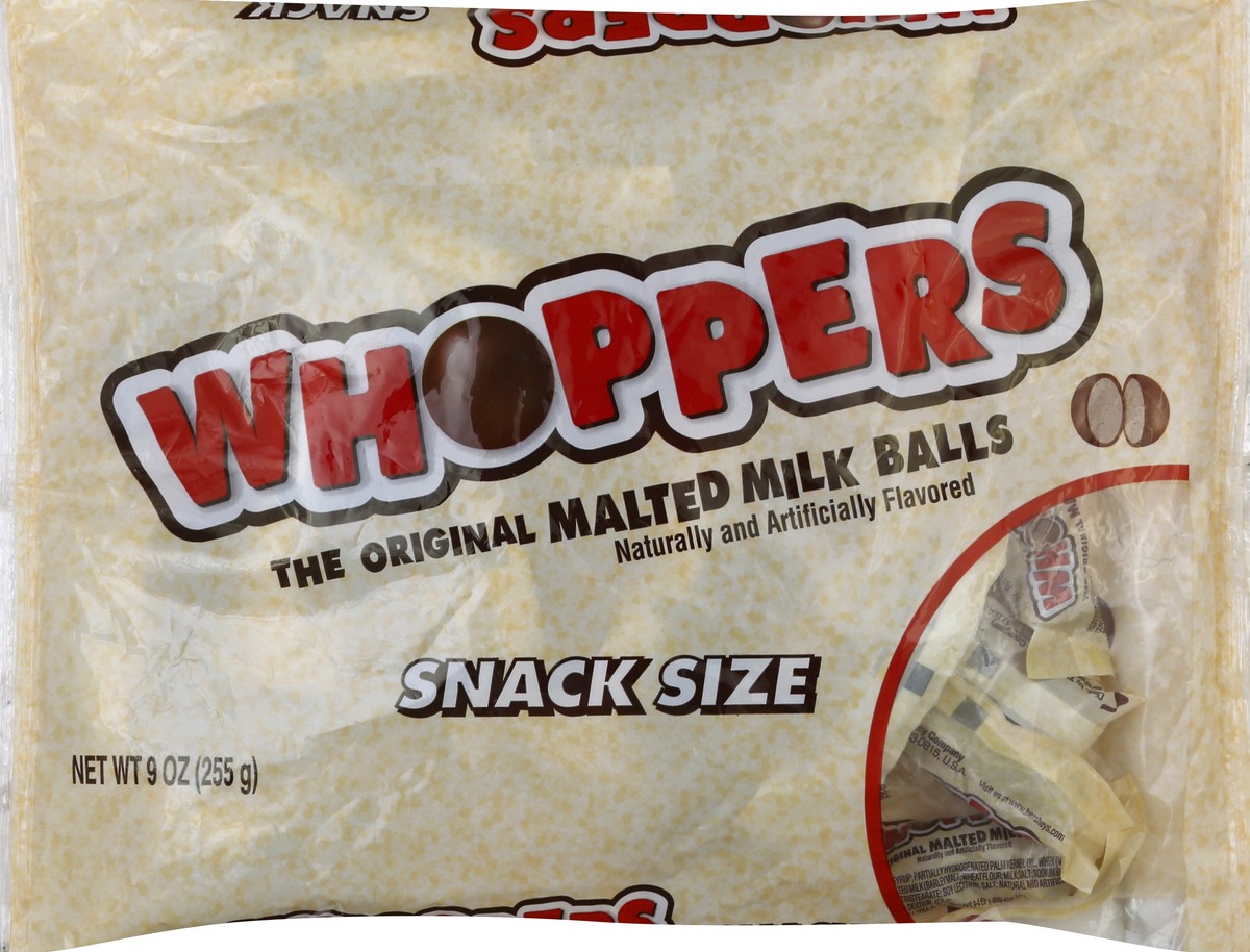 slide 1 of 5, Whoppers Malted Milk Balls 9 oz, 9 oz