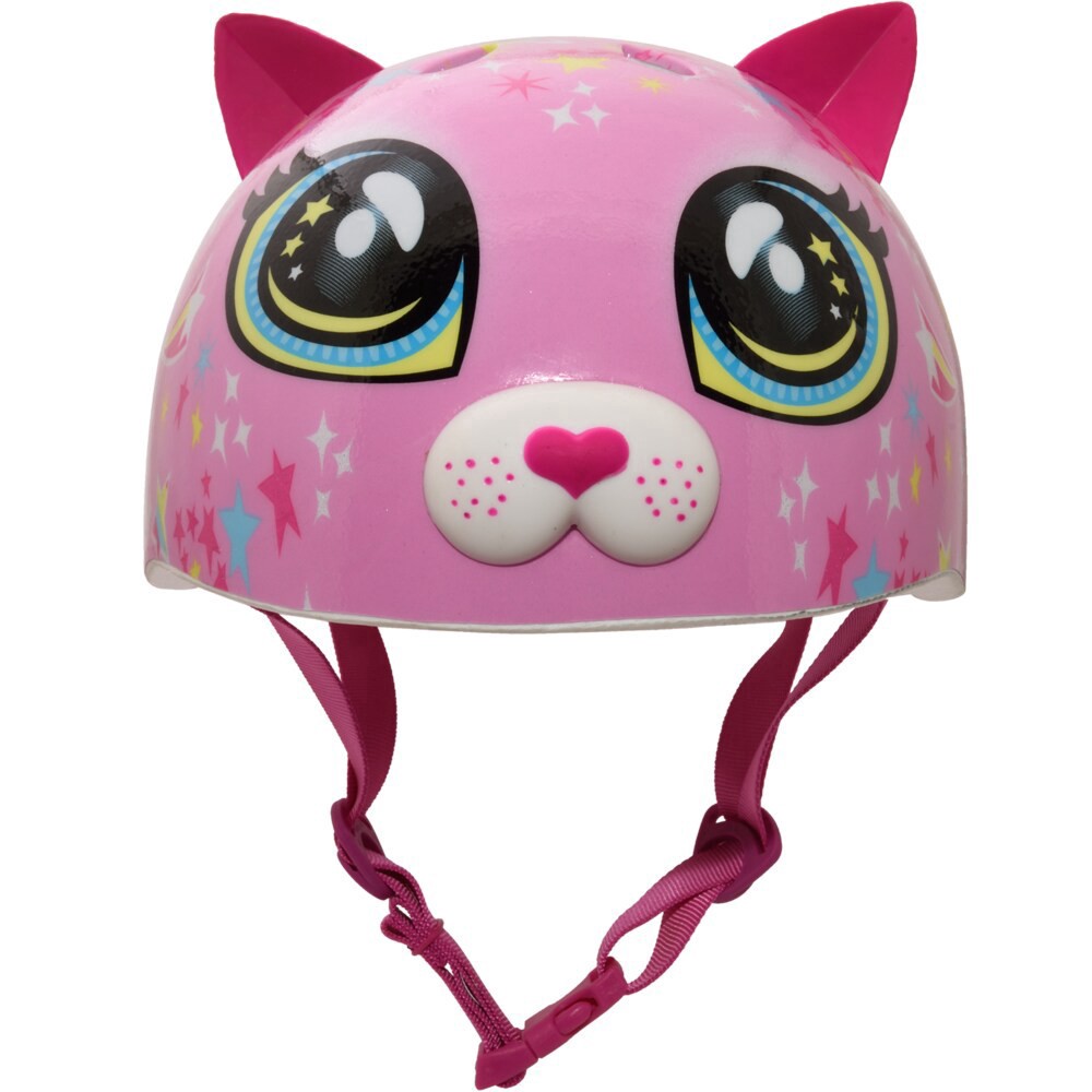 slide 2 of 3, Raskullz Astro Cat Child Bike Helmet - Pink, 1 ct