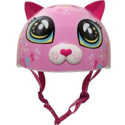 Raskullz Astro Cat Child Bike Helmet - Pink