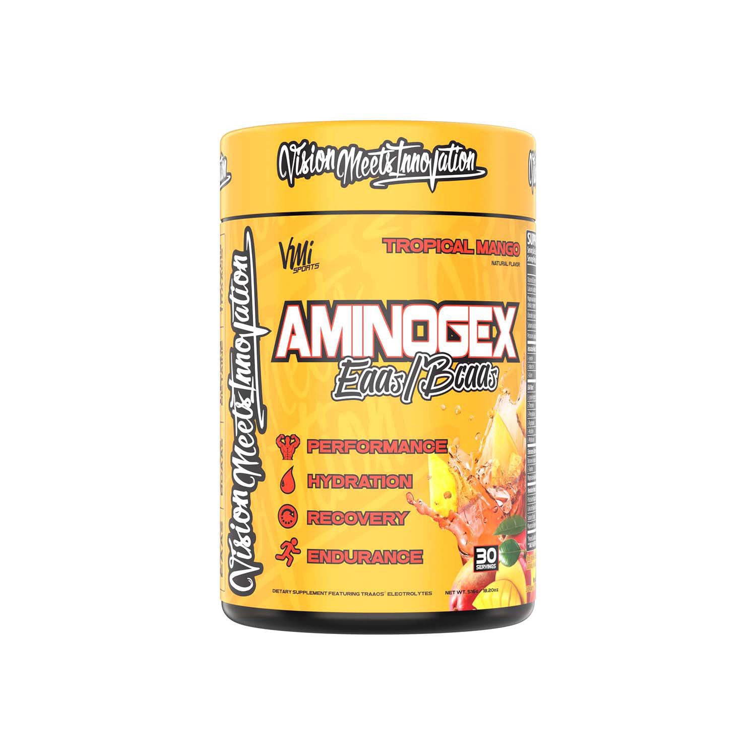 slide 1 of 1, VMI Sports Tropical Mango Aminogex 18.20 oz, 18.2 oz