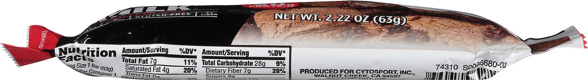 slide 3 of 10, Muscle Milk Double Fudge Brownie Flavored Protein Bar 2.22 oz, 2.22 oz