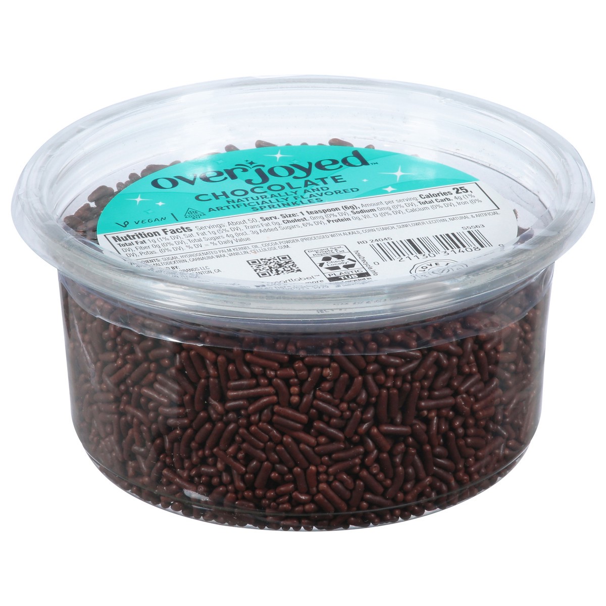 slide 4 of 4, Overjoyed Chocolate Sprinkles - 10.5 Oz, 10.5 oz