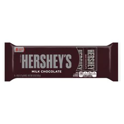 Hershey's Milk Chocolate Snack Size Candy Bars, 0.45 oz (8 Count)