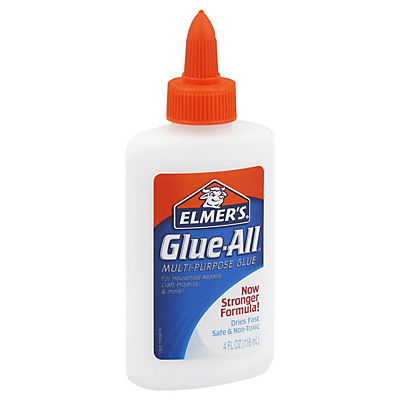 slide 1 of 1, Elmer's Glueall New Stronger Formula, 1.25 fl oz